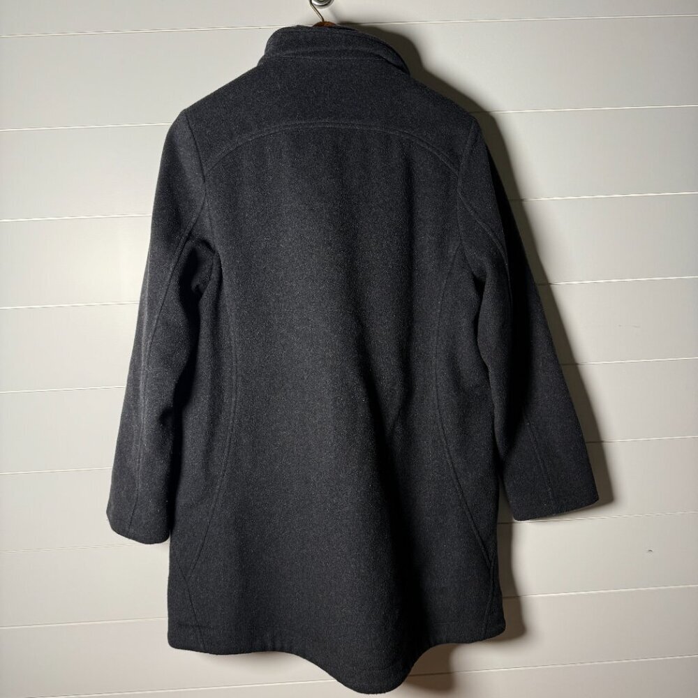 Pendleton Wool Dark Gray Coat Crest Campbell Casc… - image 4